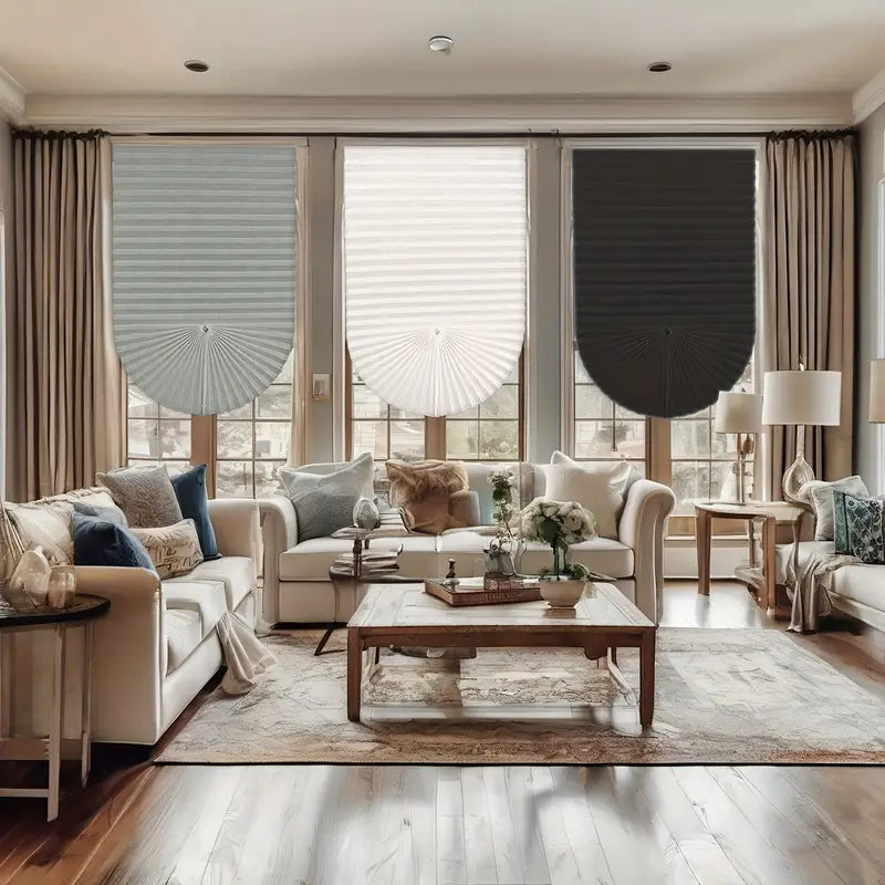 1pc adjustable pleated shade curtains suitable for living room bedroom kitchen bathroom home decor room decor details 4