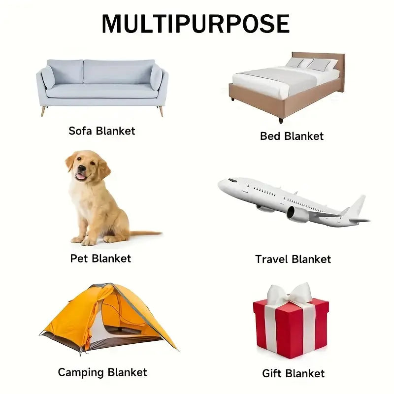 custom photo soft flannel blanket   design perfect personalized gift for   cozy reversible for sofa bed office dorm outdoor travel camping personalized blanket details 1