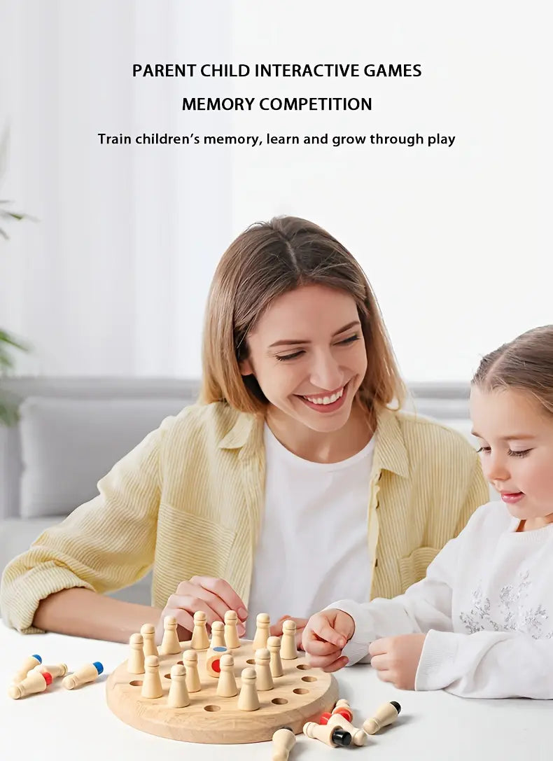 brain memory chess toy for brain memory training and concentration training parent game chess details 1