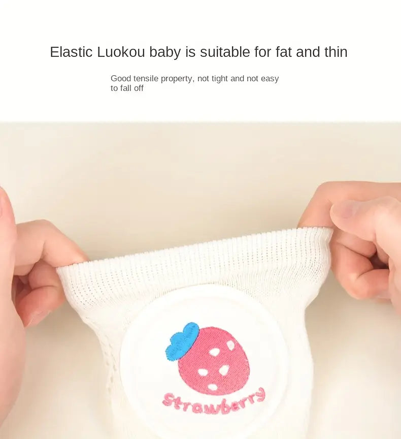 rodillera con patrón de dibujos animados, bordada, de malla, protectora, con esponja elástica, rodilleras, detalles 6