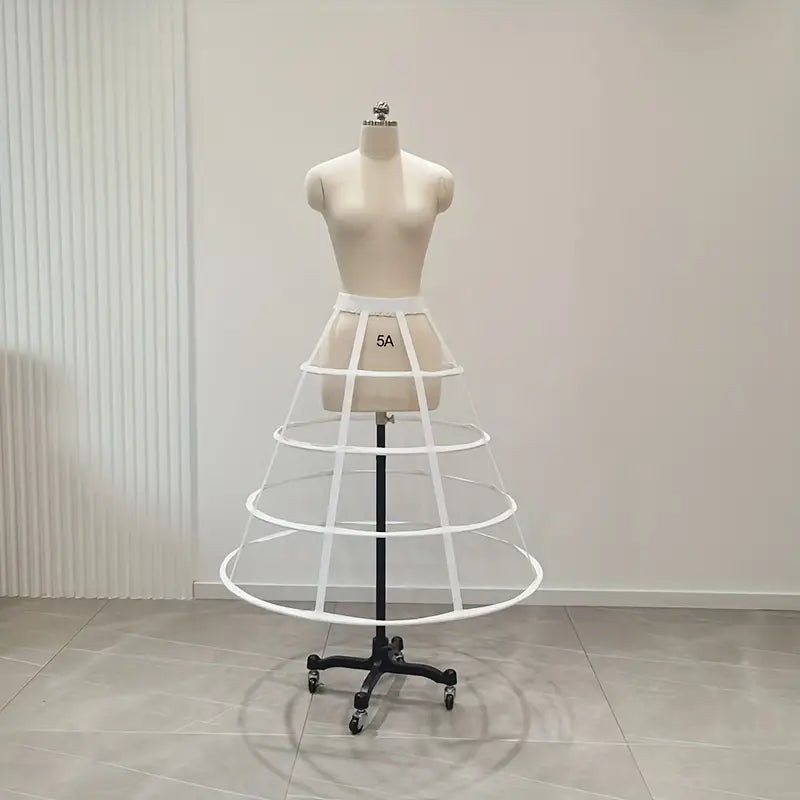 1pc 4 hoops petticoat wedding dress petticoat dress   for wedding gown long dress bridal wedding dress accessories details 7