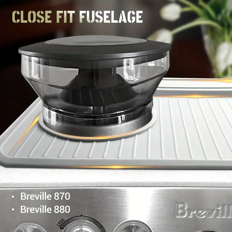 1 dona qahva mato oziq-ovqat yuqori qoplama mato 870 880 qahva mashinasi bilan mos keladi, suv o'tkazmaydigan, issiqqa chidamli, sirpanmaydigan silika gel pad qahva tayyorlash aksessuari tafsilotlari 0