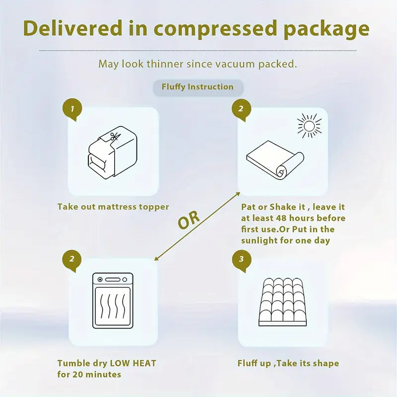 1 шт. сверхтолстый наматрасник с воздушным потоком, стеганая натяжная простынь для матраса для спины, сверхдыхящая простынь с прочными эластичными ремнями для матраса до 21 дюйма, накладка на матрас с подушкой, переполненная премиальной полой волоконной набивкой, детали 0