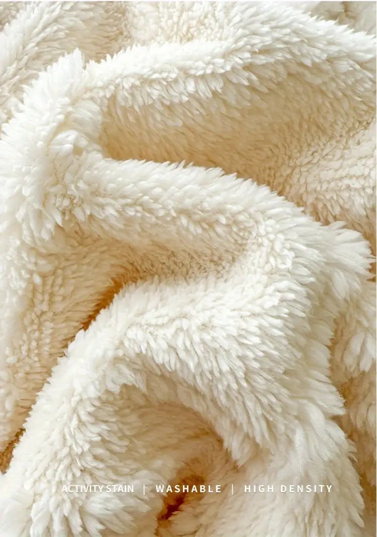 manta de franela jacquard de color sólido de 1 pieza, doble cara, forro de felpa, manta para oficina, manta para siesta, detalles 5