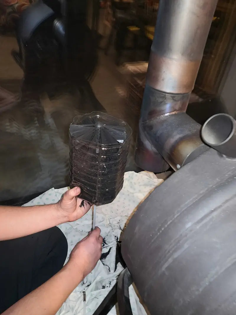 dryer vent cleaning brush kit 8 or 11pcs with flexible rods and soft drill attachment expandable lint remover with plastic handle for chimney extends up to feet details 3