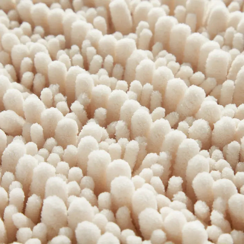 1pc thickened plush bath floor mat comfortable non slip dustproof and waterproof for living room bedroom bathroom and kitchen machine washable home decor room decor details 9