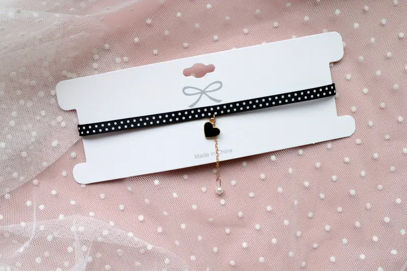 Oqilona, qora, jozibali choker taqinchoq, marjonli pendent bilan, ayollar uchun oddiy alloy bo‘yinbog‘i, ko‘p maqsadli bayram va kechki tadbir uchun aksessuar, ideal Valentin kuni sovg‘asi - kiyish tafsilotlari 22