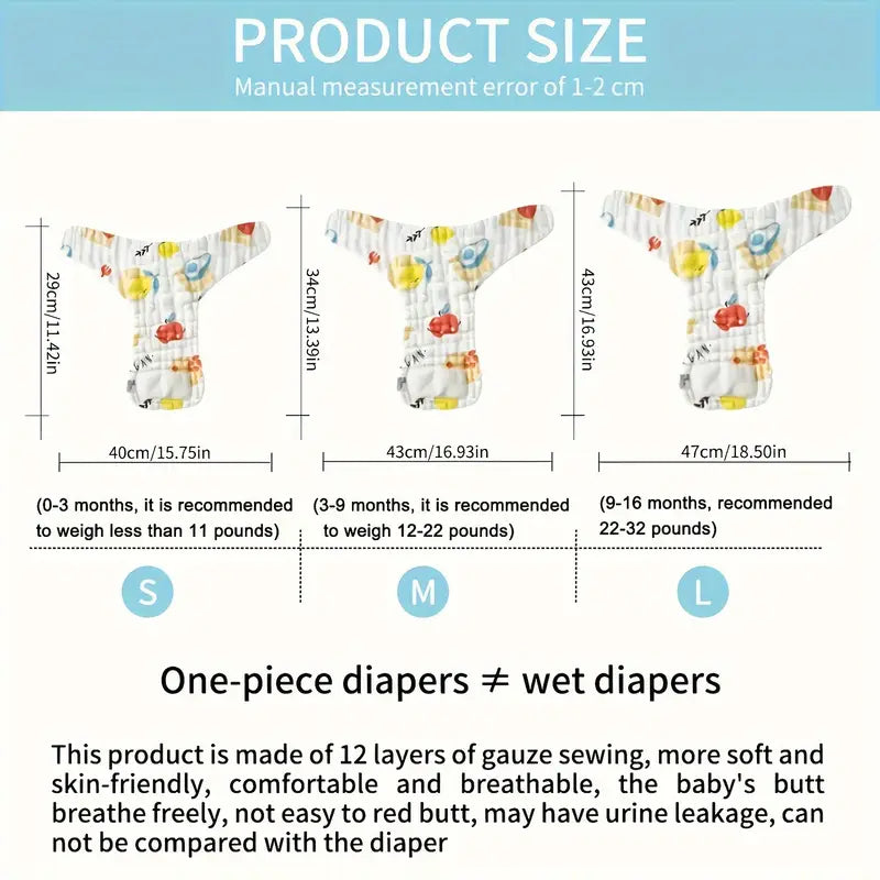 0-6 yosh uchun 5 dona nafas oladigan paxta o'quv pamperslari qayta ishlatiladigan yumshoq so'riluvchi mato pampers shimlari, chiroyli naqshlar va bir xil ranglar bilan, bolalar va qizlar uchun ideal, Rojdestvo, Halloween, Yangi yil uchun sovg'a tafsilotlari 5