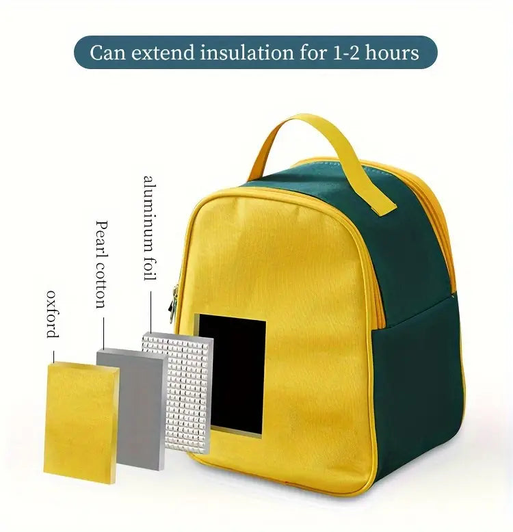 katta hajmli stainless steel izolyatsiyalangan tushlik qutisi to'plami qayta ishlatiladigan portativ va oqib ketmaydigan bento konteyneri termal sumka va pichoq-varsak bilan maktab pikniki lageri uchun o'smirlar va ishchilar uchun oson tozalash va joyni tejovchi oshxona muhim detallari 3