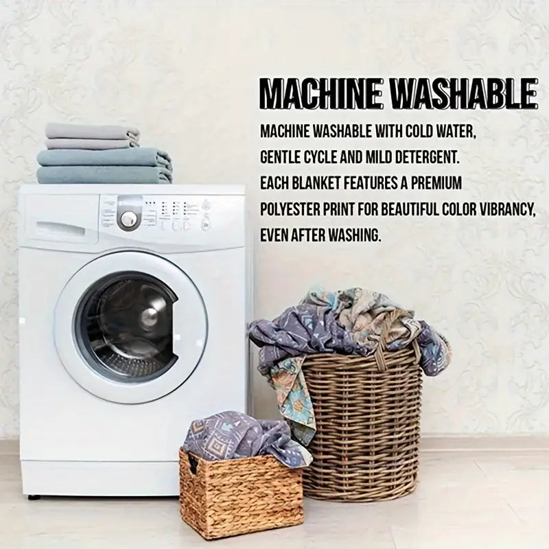 customizable flannel throw blanket soft warm couples personalized photo gift for sofa bed indoor use ideal for thanksgiving christmas halloween birthday contemporary style hypoallergenic polyester reversible details 7