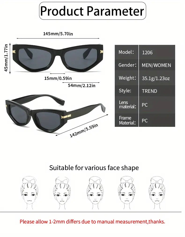 mushuk moda ko'zoynaklar ayollar uchun erkaklar uchun mod metall bezak sport ko'zoynaklar oddiy tashqi ko'zoynaklar plyaj uchun tafsilotlar 2