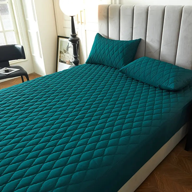 1 dona qatlamli to'liq rangli suv o'tkazmaydigan yostiq qoplami, yostiqsiz va yostiq ichidagi, yumshoq va qulay yostiq qoplami, yotoqxona uchun, yostiq qoplami, suv o'tkazmaydigan yostiq qoplami, xona, yotqizish, sirpanmaydigan, to'liq qamrovli himoya qoplami, tafsilotlar 18