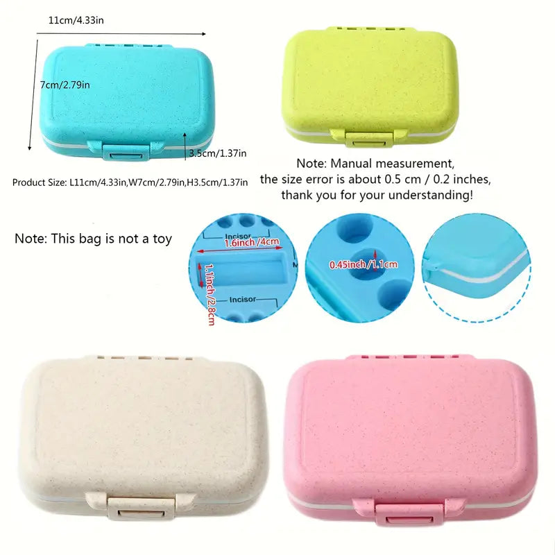 1pc   baby tooth keepsake box kids teeth storage box tooth holder organizer kids   teeth collection save children teeth to keep the   gift for baby halloween thanksgiving and christmas gift details 2