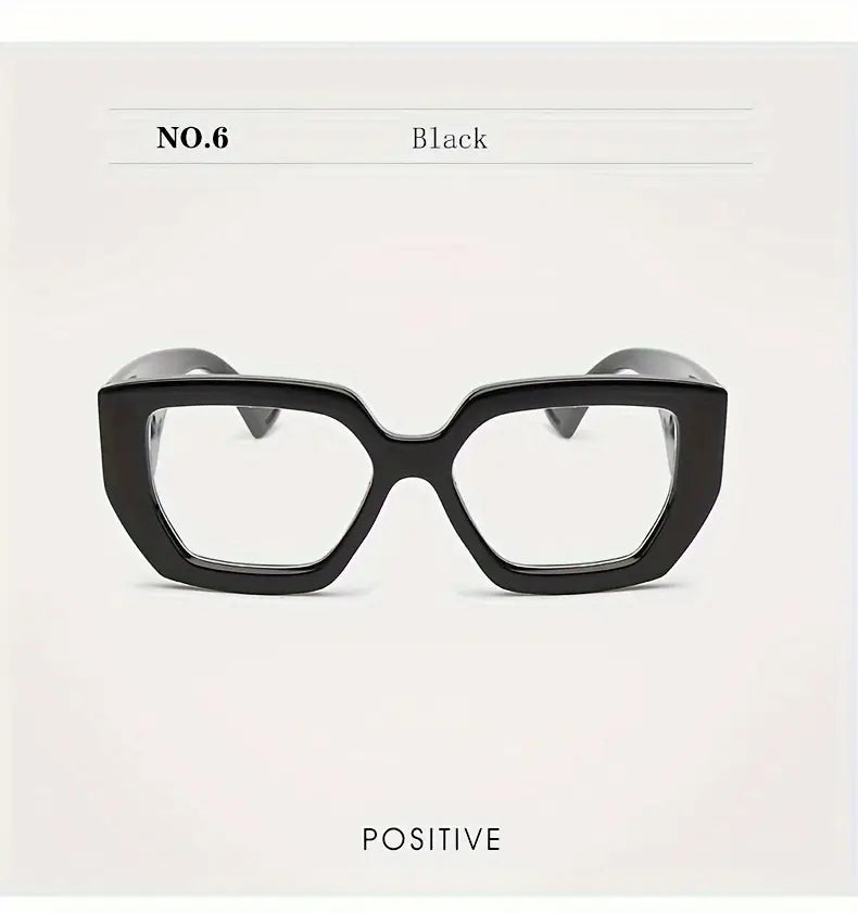 mod jelly color block frame clear lens glasses computer glasses fashion spectacles para mujeres detalles 1
