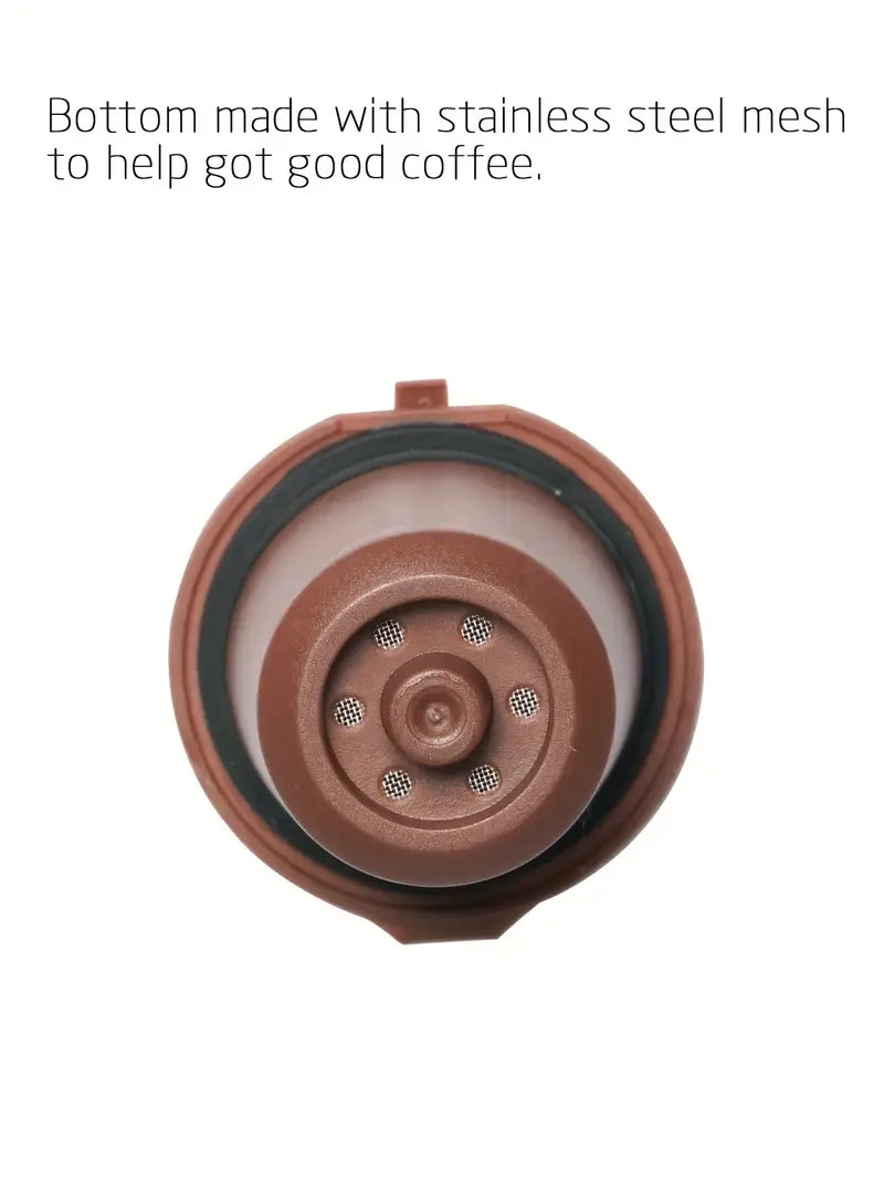 3, 4 yoki 6 ta qayta ishlatiladigan qahva filtrlar to'plami, 20ml sig'im, oshxona uchun qoshiq va cho'tka bilan mos keladi, tafsilotlar 7