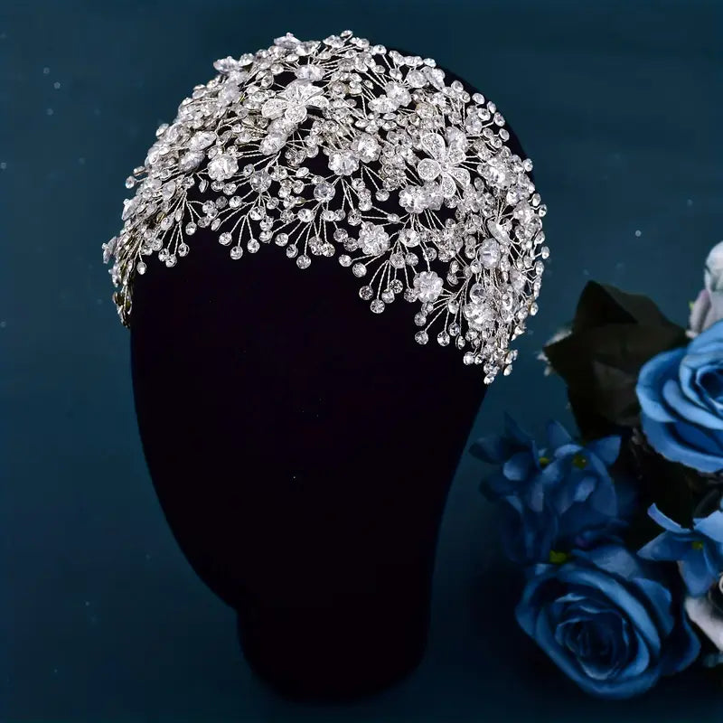brides headwear european and american cross border handmade diamond hair accessories hair band accessories  240 details 1