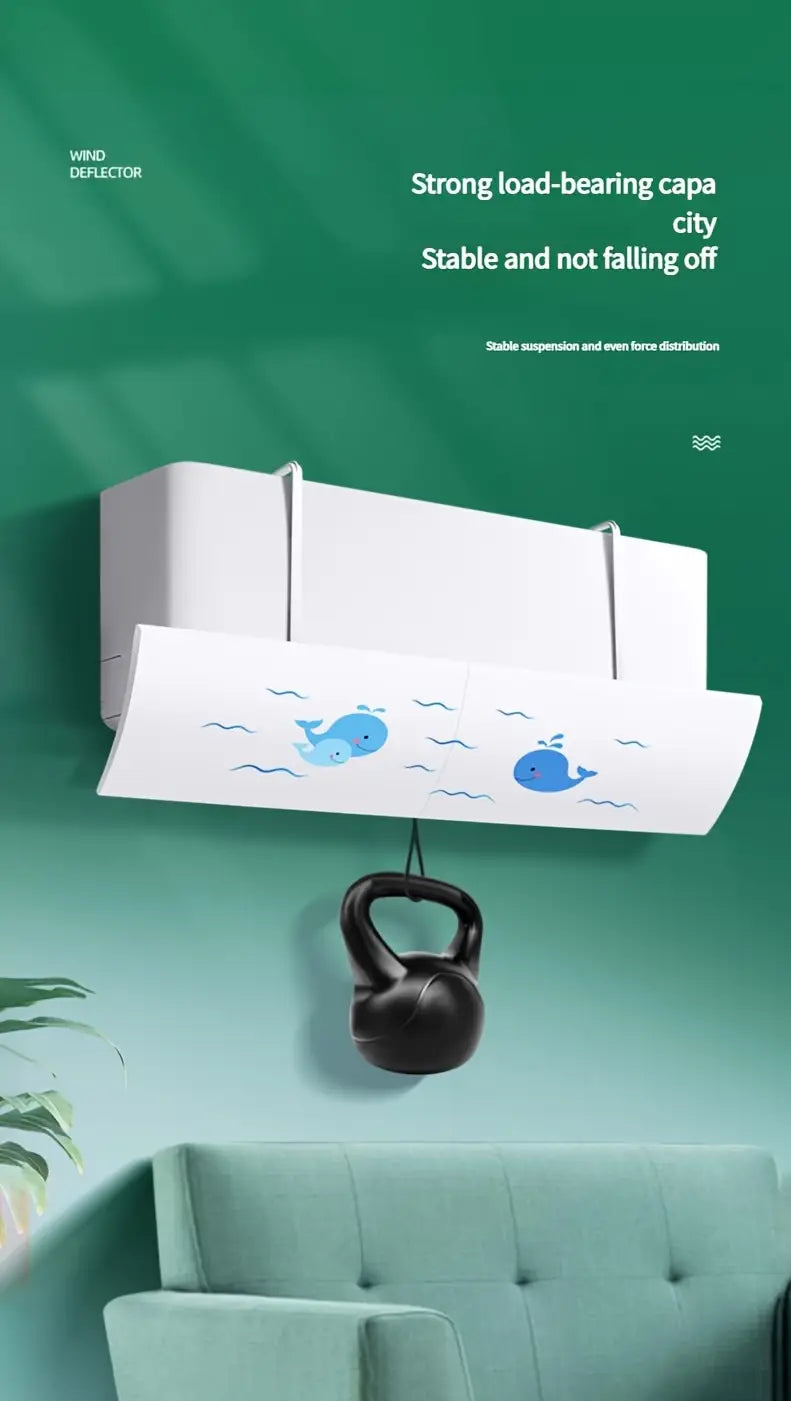 регулируемый пластиковый кондиционер для автомобиля, бесшовный дизайн, ветроустойчивый, не требует электроэнергии, высокая грузоподъемность, стабильное подвешивание для дома, детали 4