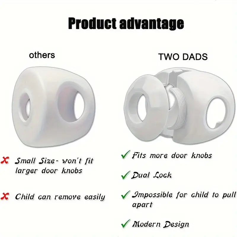 bolalar xavfsizligi eshik tutqichlari qoplamalari kuchli va oson olib tashlanadigan bolalar uchun xavfsizlik qoplamalari takror foydalaniladigan qulflar hech qanday asboblar talab qilinmaydi oq rang Halloween va Thanksgiving bolalar sovgʻalari tafsilotlari 5