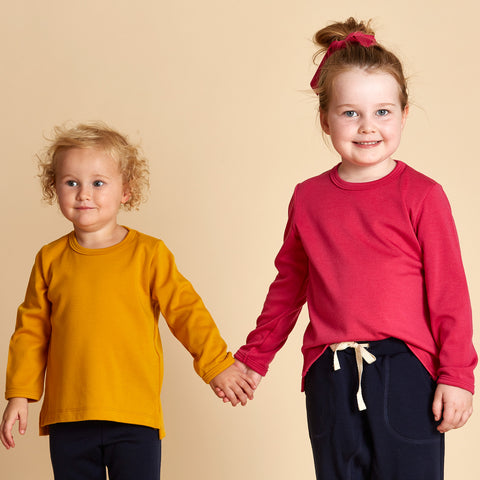 Woolerina Australian Merino wool kids pullover jumper. Australian Made, Ethical Clothing Australia accredited