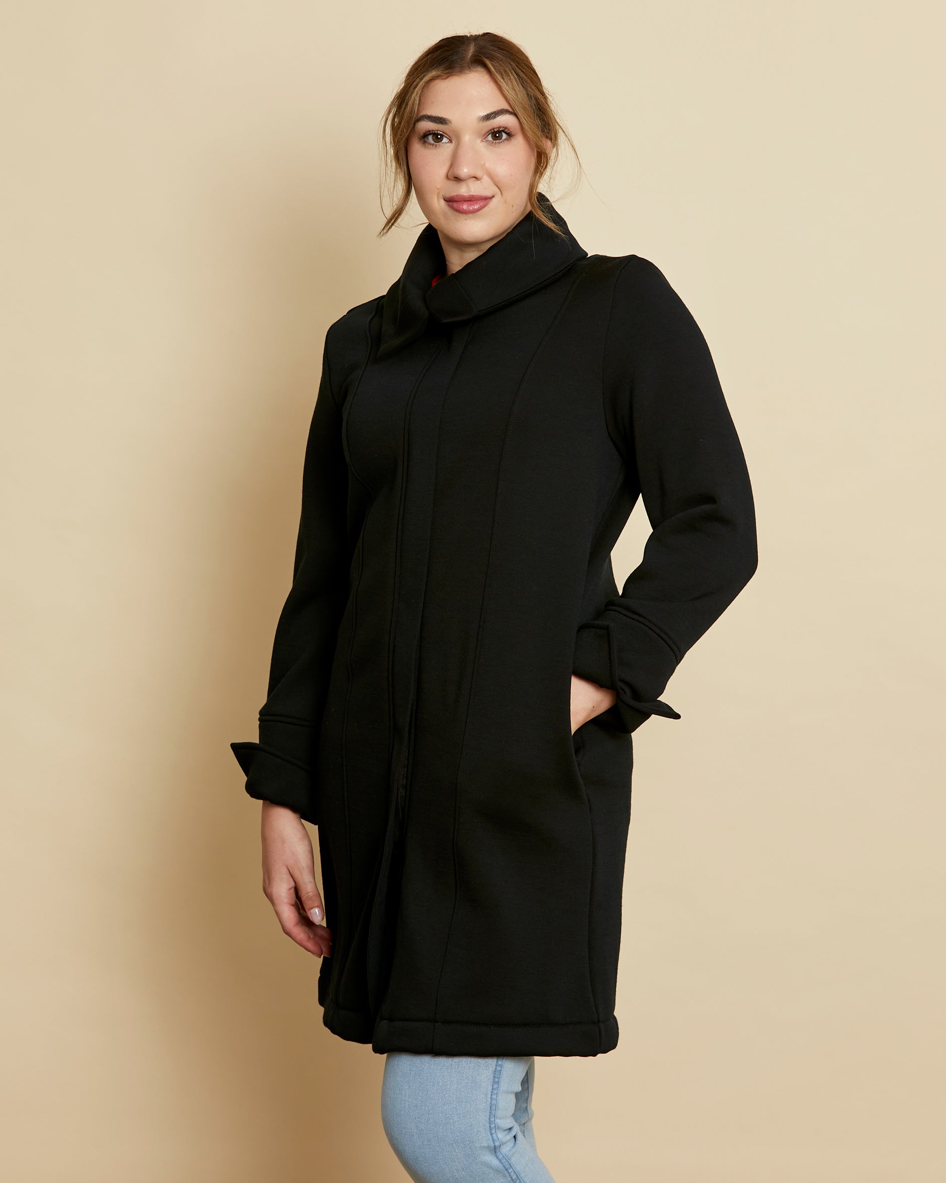 Womens 3/4 Length Coat