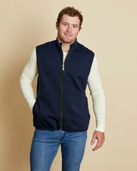 Mens merino wool vest