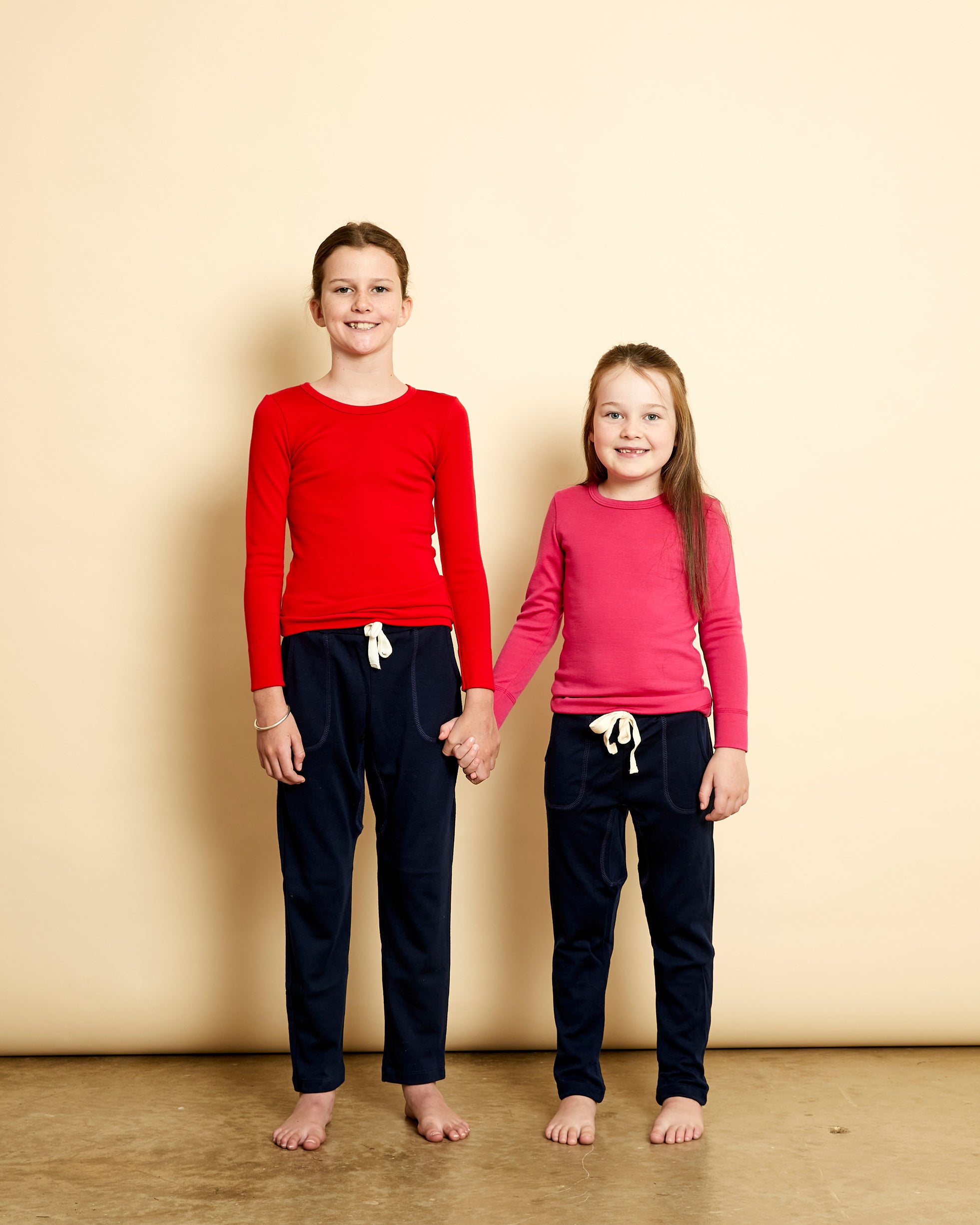 Kids Long Sleeve Crew Neck (size 2 - 8) AW23