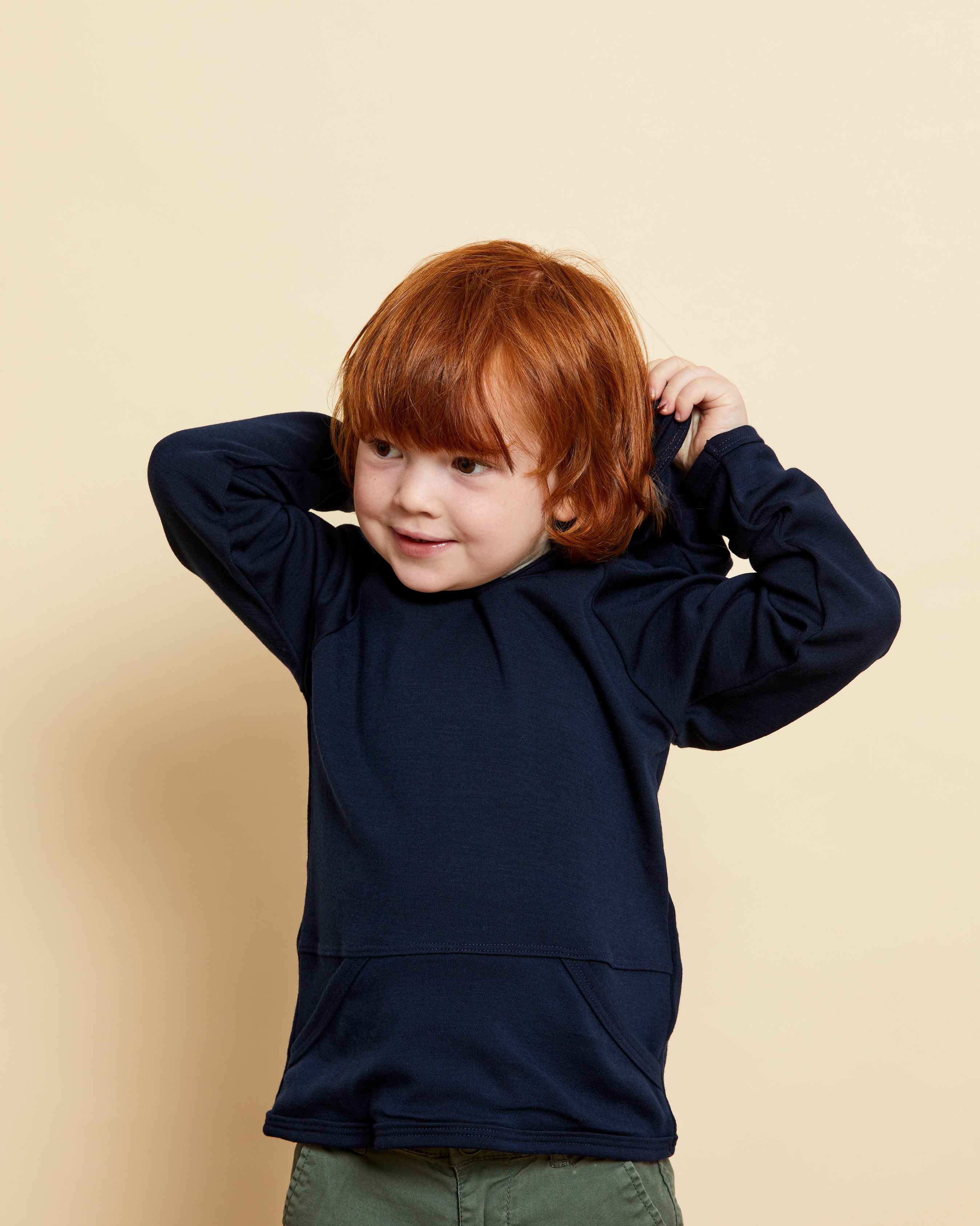 Kids Hoodie with patch pocket AW23