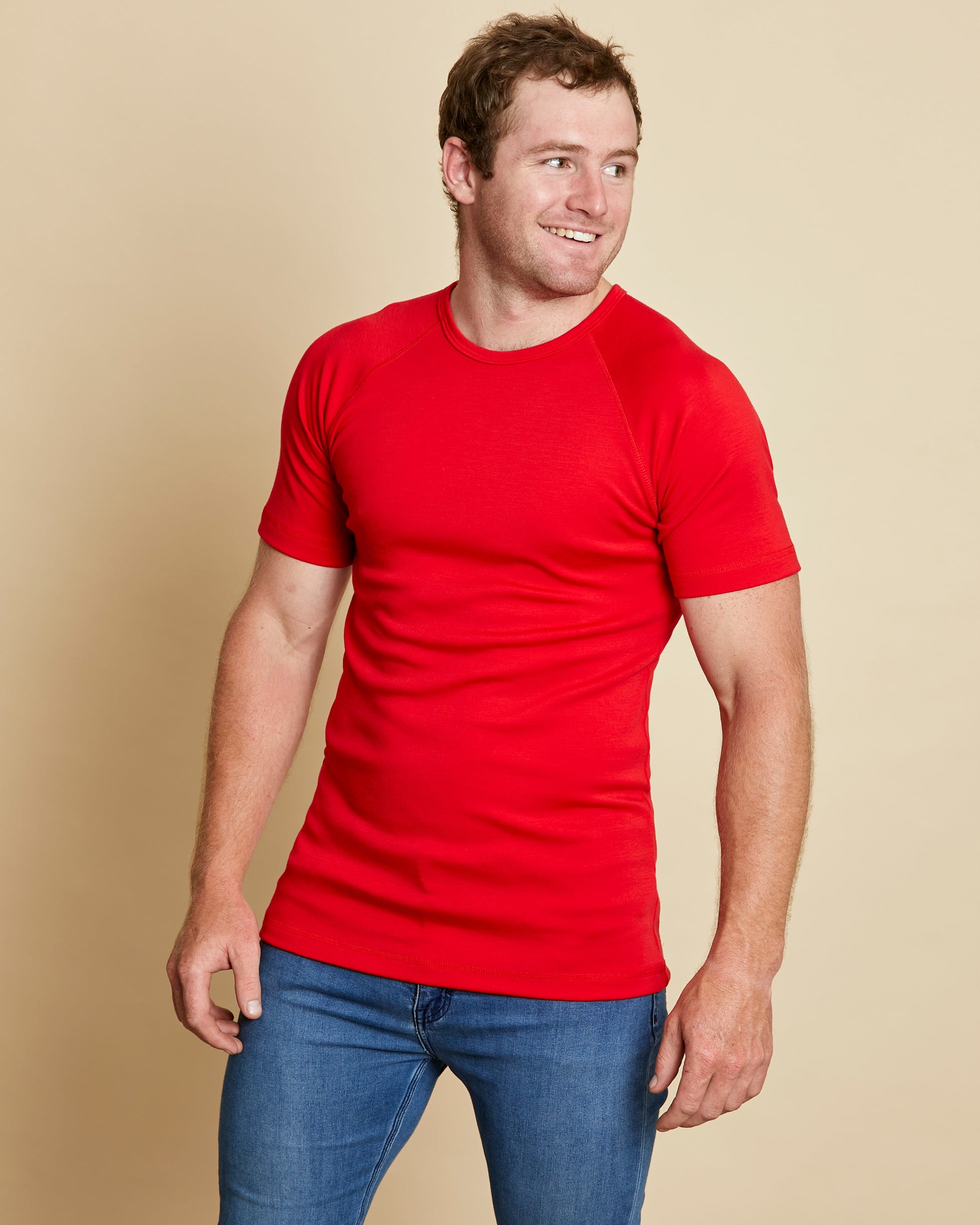 Mens Short Sleeve Crew T-Shirt AW23