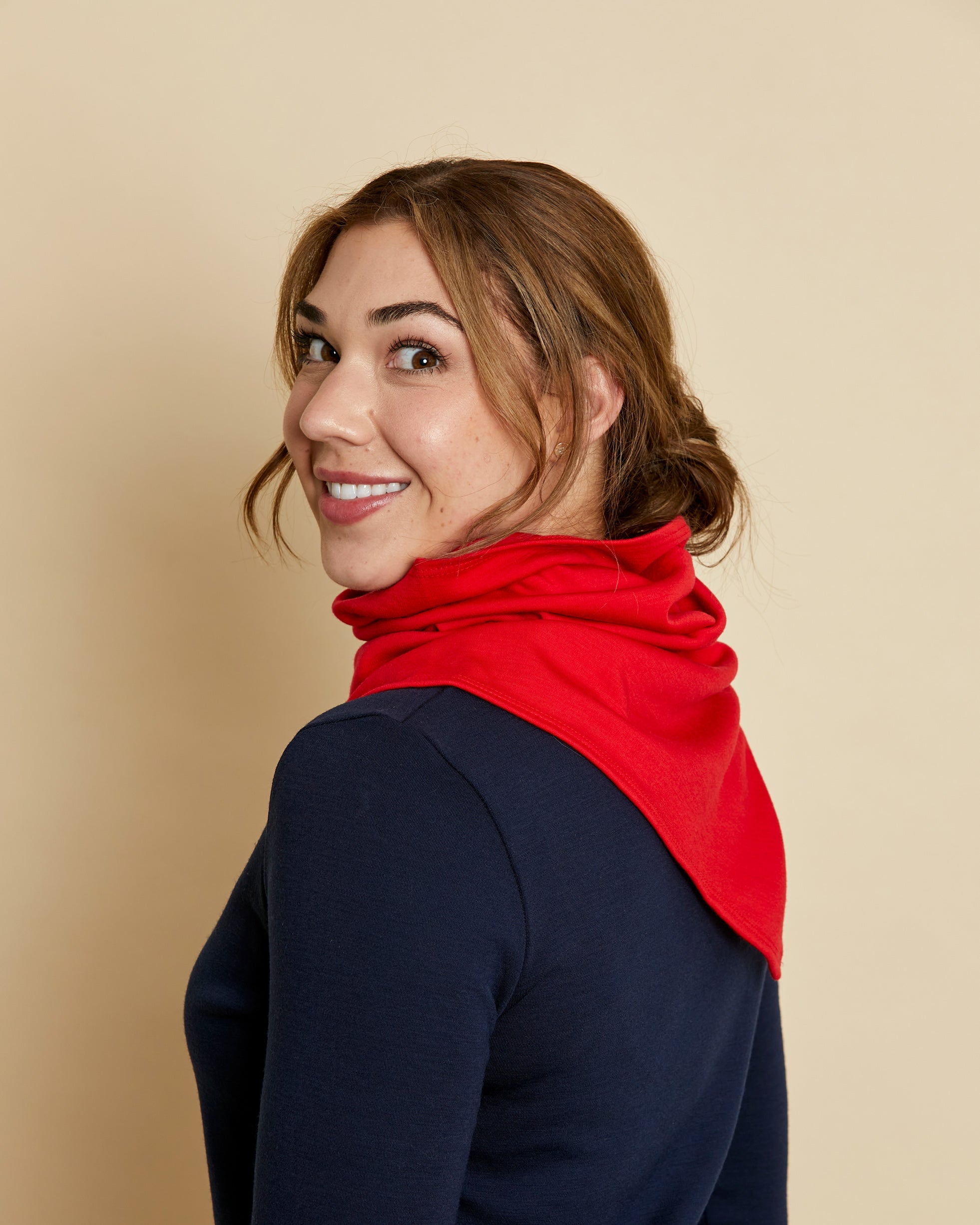 Neckwarmer with side split AW23