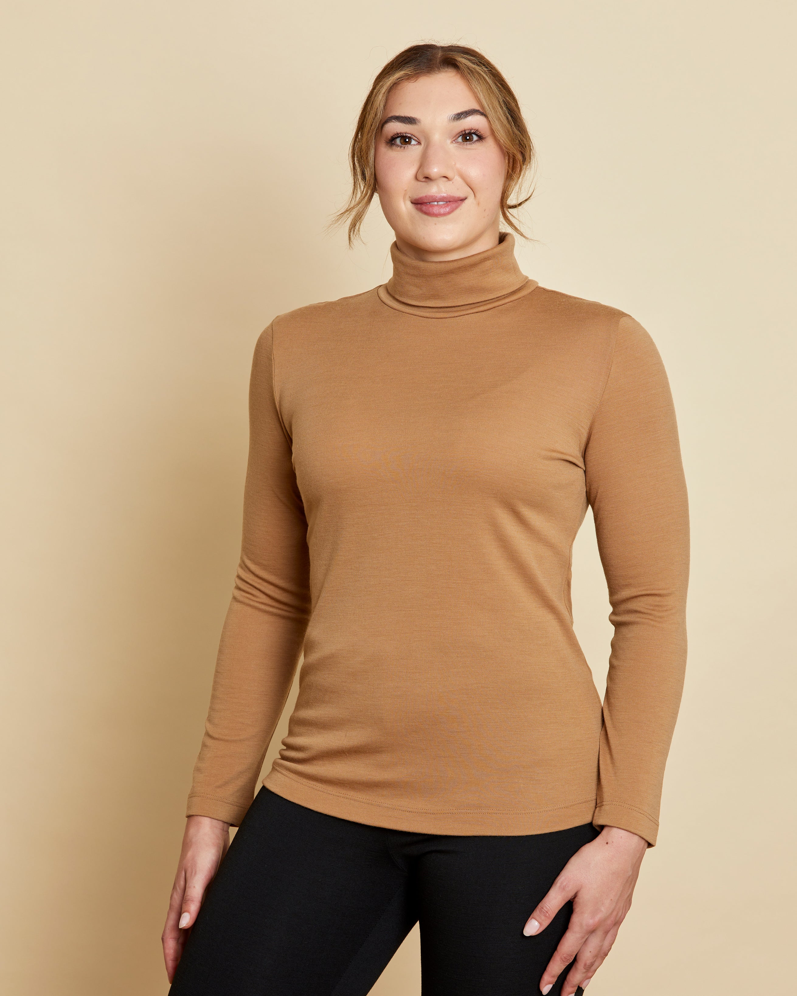 Womens Long Sleeve Turtleneck AW23