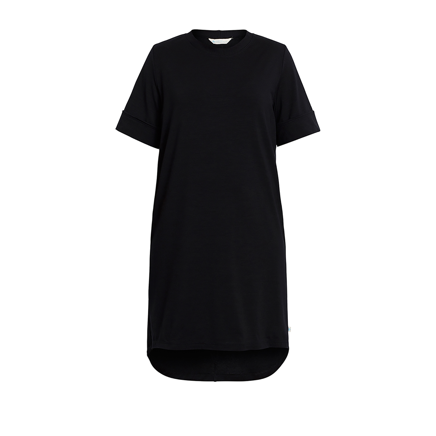 black t shirt dress womens