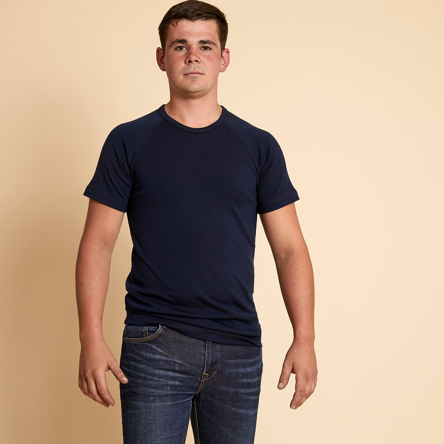 Perfectly Imperfect Mens Short Sleeve Crew