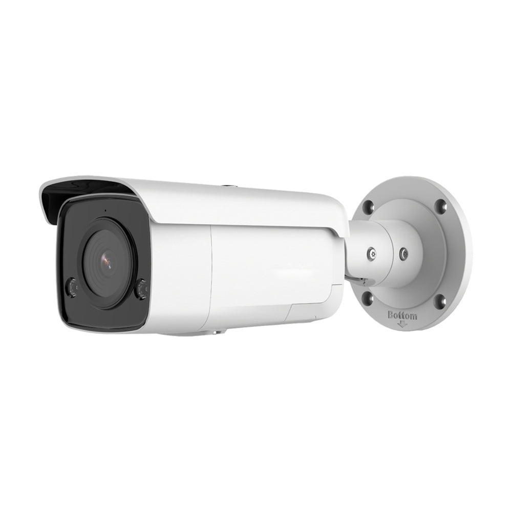 Hikvision OEM DS-2CD2T46G2-ISU/SL 4MP AI Smart IP Bullet Camera with Active Deterrence Strobe Light and Speaker - United Security Cameras product image