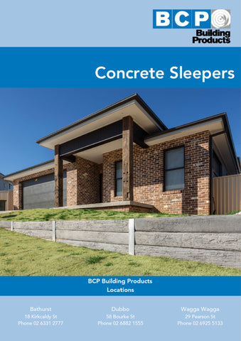 BCP Concrete Sleepers