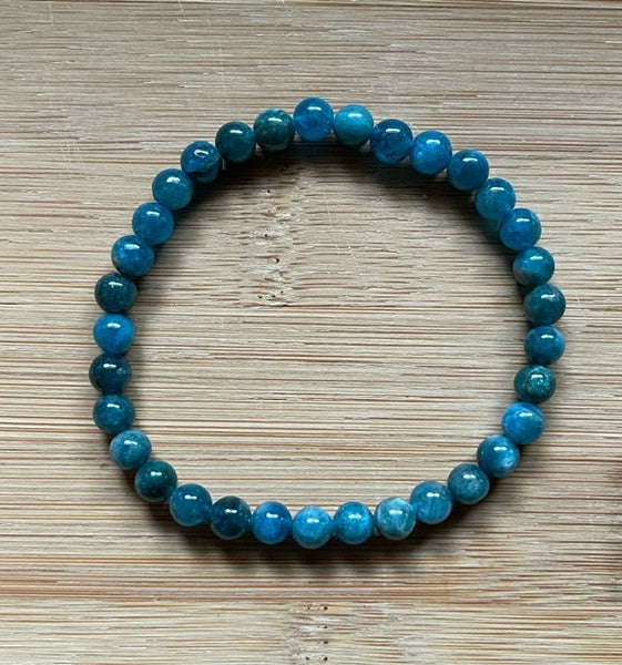 Blue Apatite Manifestation & Motivation Premium Collection 10mm Stretc –  Lily Rose Jewelry Co