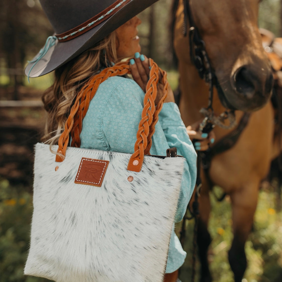 Brown Leather Purse by Panhandle Red Leather Company, North Idaho Gift Shop