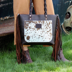 Custom Leather handbag by panhandle red