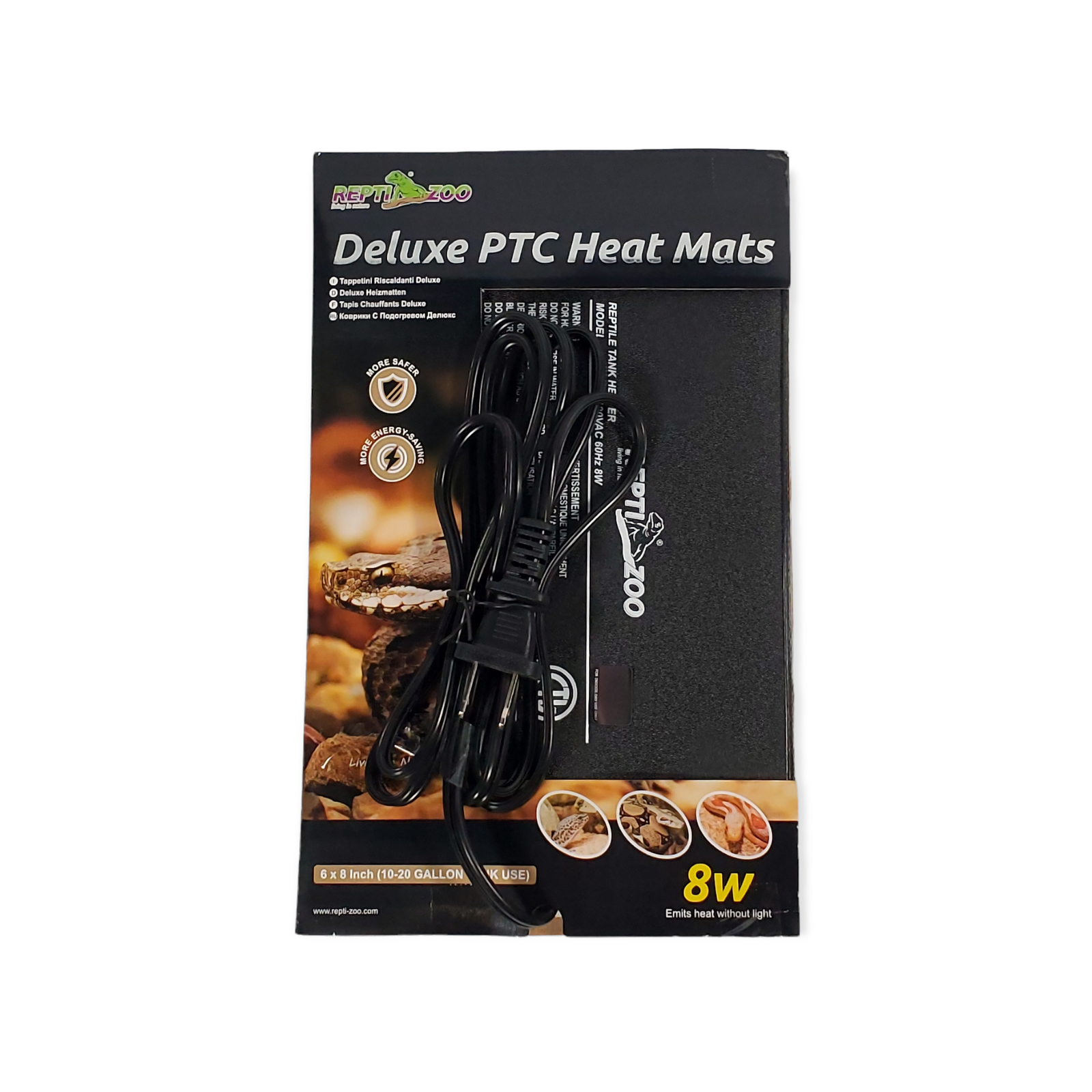 REPTIZOO - Deluxe Mini Heat Mat 5 x 4 2W (HM0102)