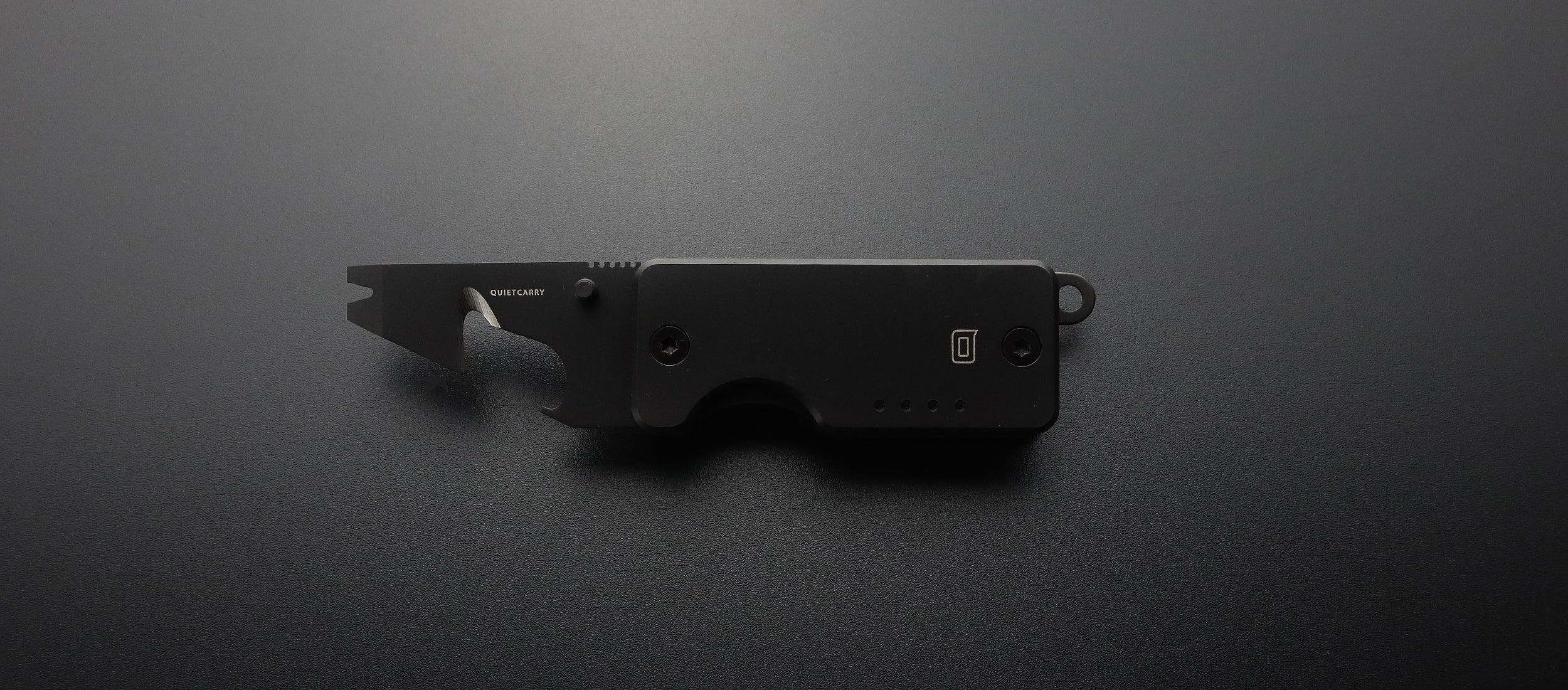 Shorty Key Organizer Black - Quiet Carry