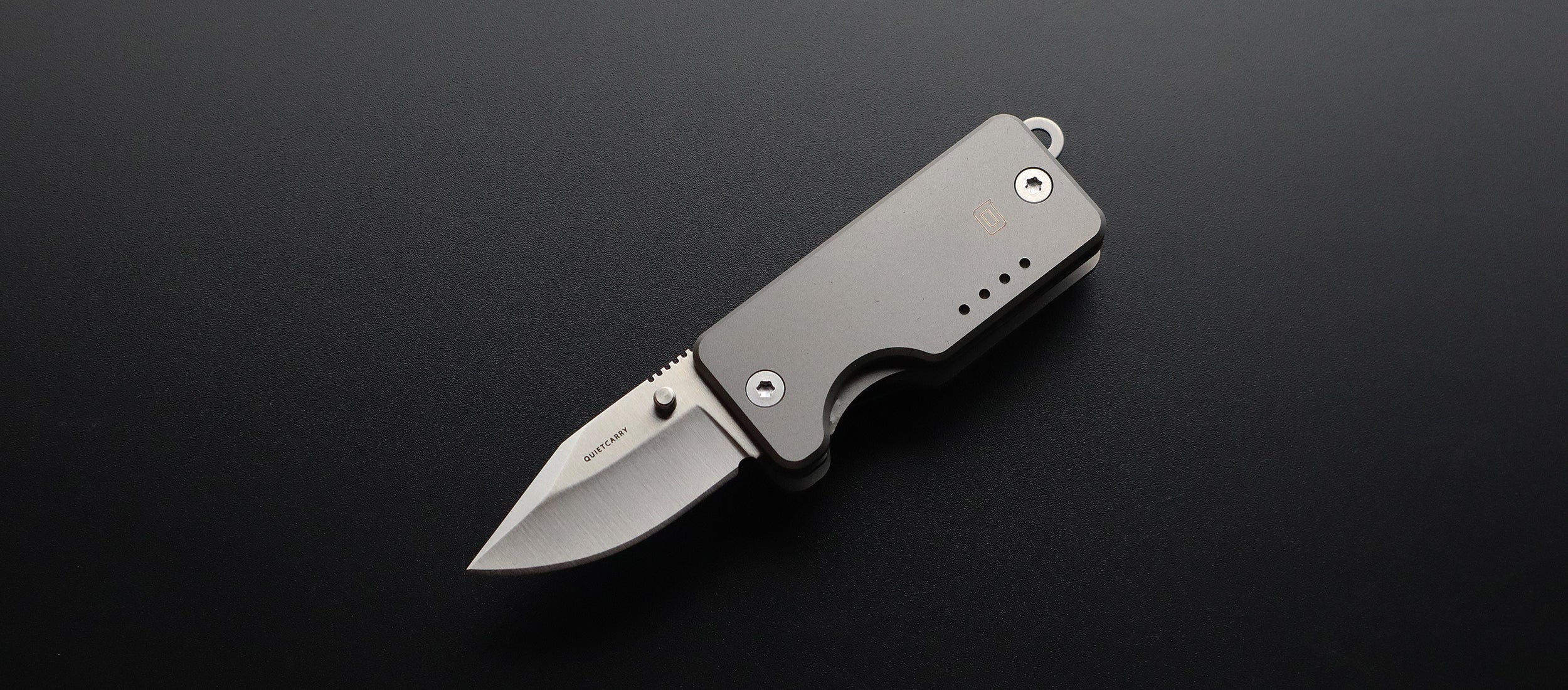 The Shorty G2 Key Organizer (BB) - Titanium - Quiet Carry