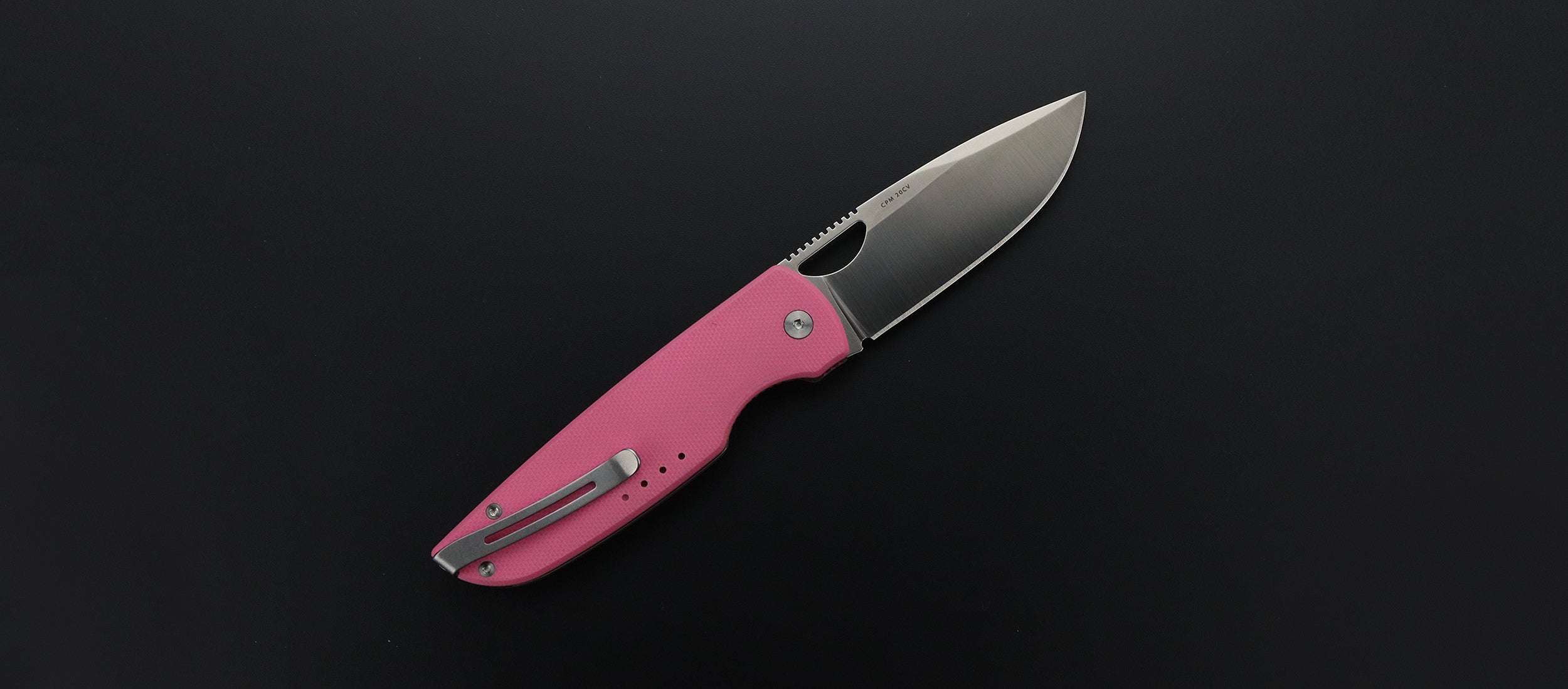 The Chase Pink G10 CPM 20CV - Quiet Carry