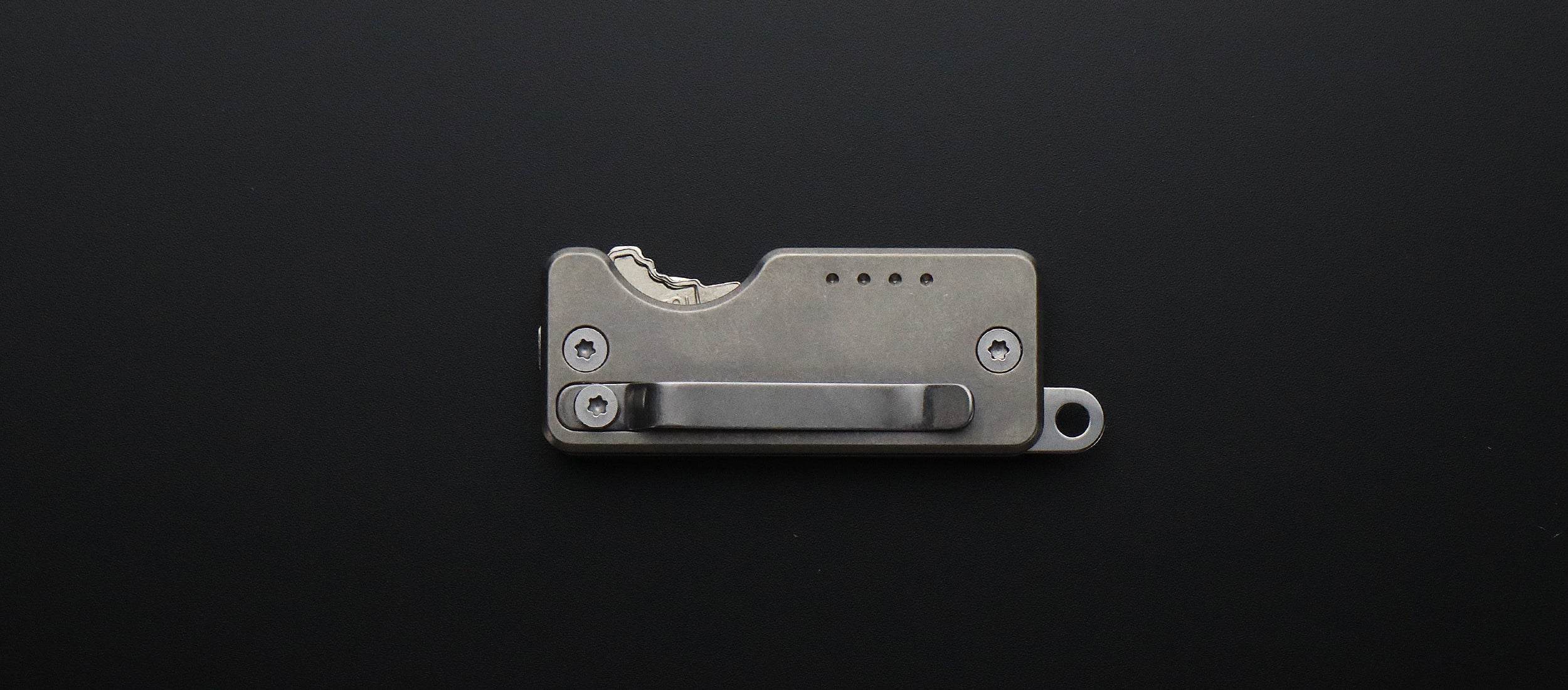 Shorty Only Key Organizer Stonewash - Quiet Carry