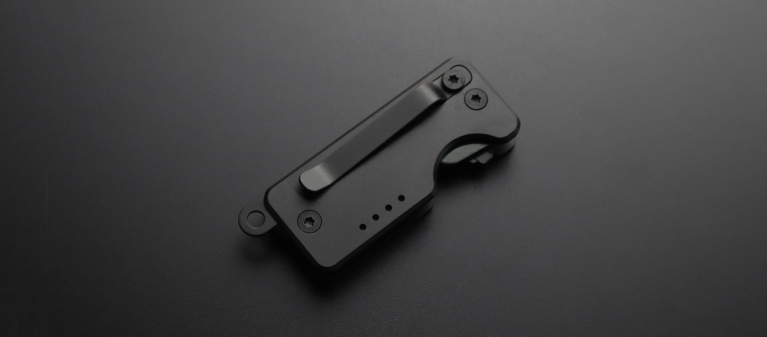 Shorty Only Key Organizer Black - Quiet Carry