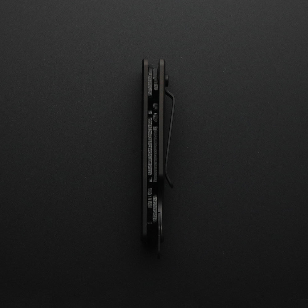 Black Q3 Key Organizer Only Titanium - Quiet Carry