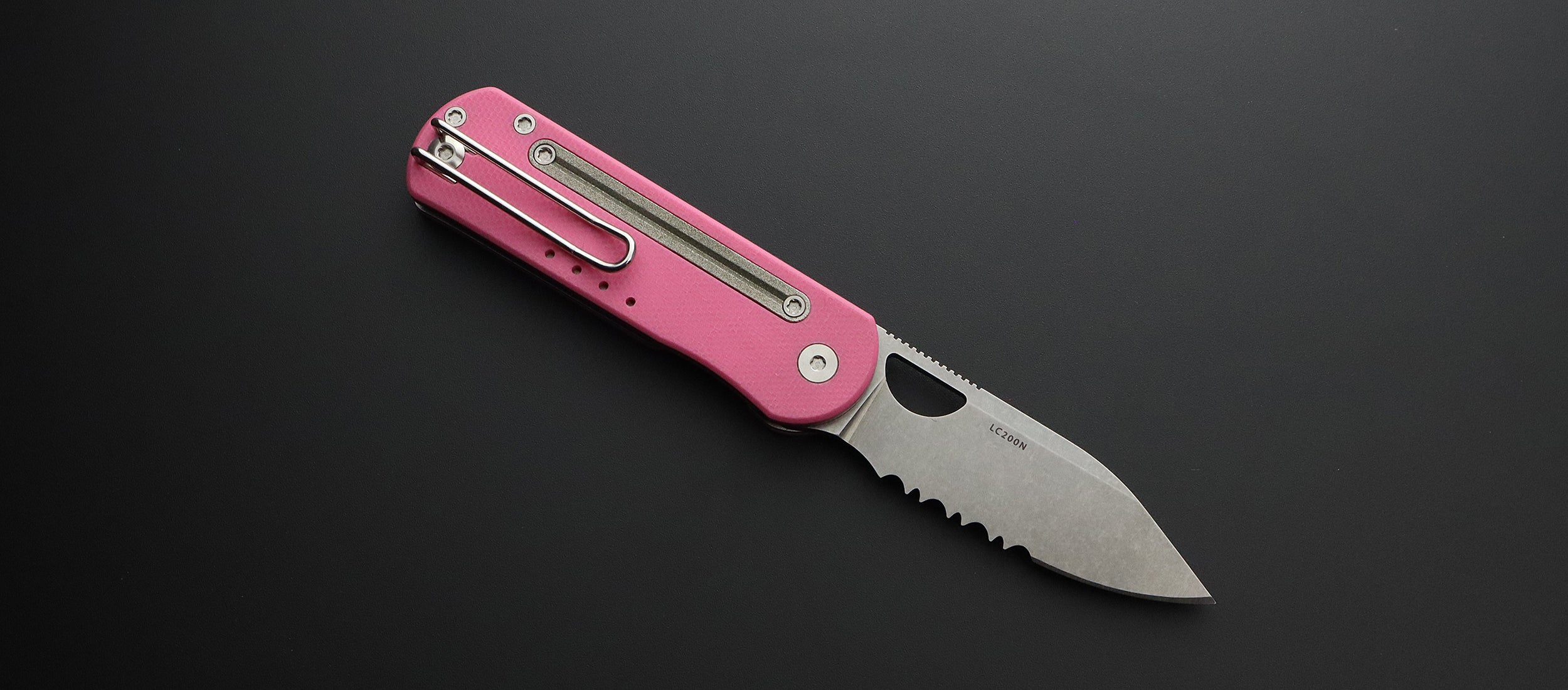 The Eddy ES Pink Satin Stonewash LC200N - Quiet Carry