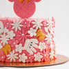 Cute Minnie Mouse First Birthday Cake