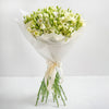 Nice Lisianthus Bouquet With White Cover