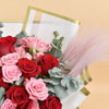 Red and Pink Roses Beauty Bouquet