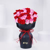 Pink N Red Roses Bouquet In New Nice Packaging