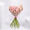 25 Pink Roses Bouquet In Nice Wrapping